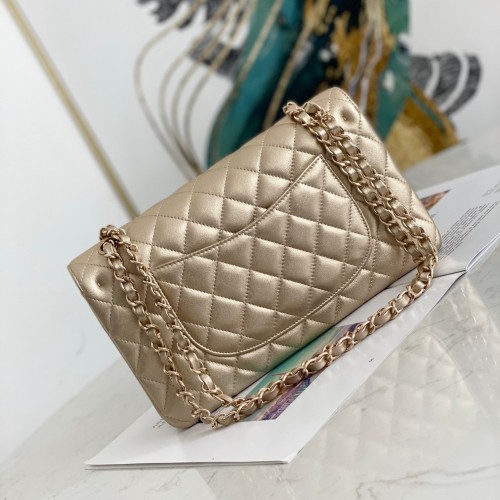 Chanel Patent Classic Medium Double Flap Bag