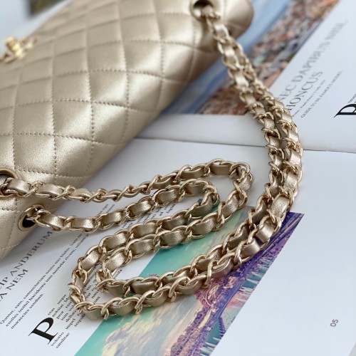 Chanel Patent Classic Medium Double Flap Bag