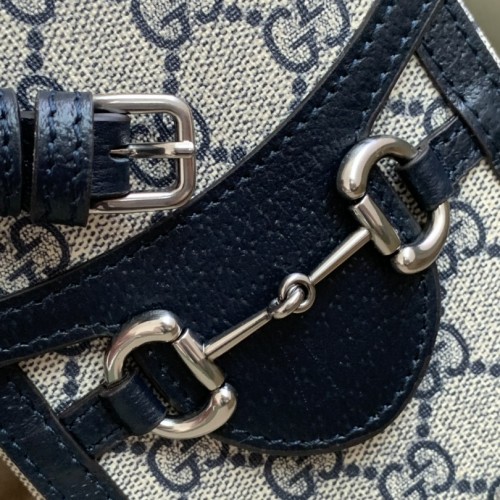Gucci GG Supreme Horsebit 1955 mini bag
