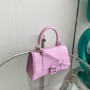 Balenciaga 2021 XS Hourglass Top Handle Bag