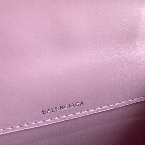 Balenciaga 2021 XS Hourglass Top Handle Bag