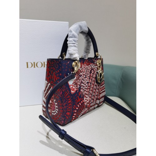 Christian Dior Medium Lady D Lite Bag