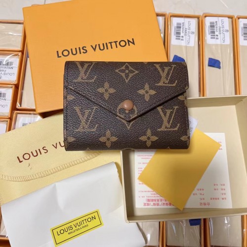 *Sale* Louis Vuitton LV Monogram Coated Canvas Victorine Wallet