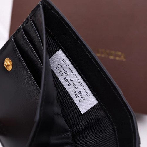 Bottega Veneta Cassette Intrecciato Leather Wallet