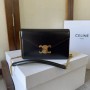 Celine Shoulder Bag Claude in Shiny Calfskin Black