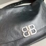 Balenciaga Women's BB Soft Large Flap Bag in Black