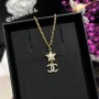 Chanel CC Pearl Pendant Necklace