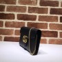 Gucci GG Marmont Chain Wallet Black