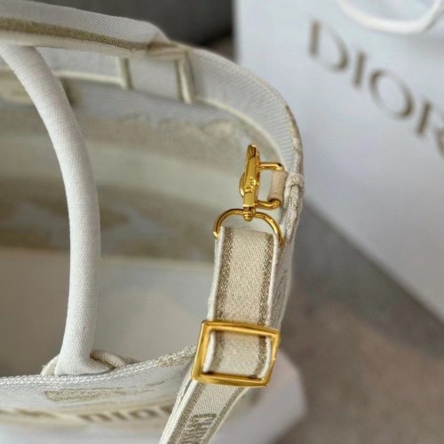 Dior Basket Bag White