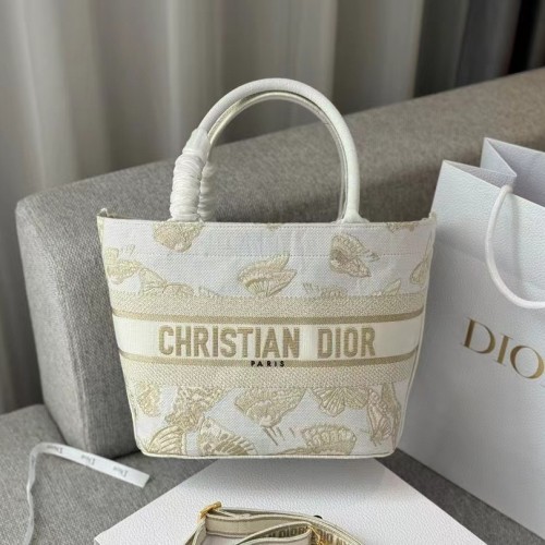 Dior Basket Bag White