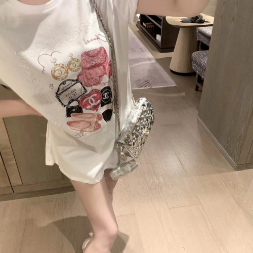 Chanel Luxury Items 3D Graphic T-Shirt