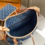 Louis Vuitton CarryAll PM Denim Blue